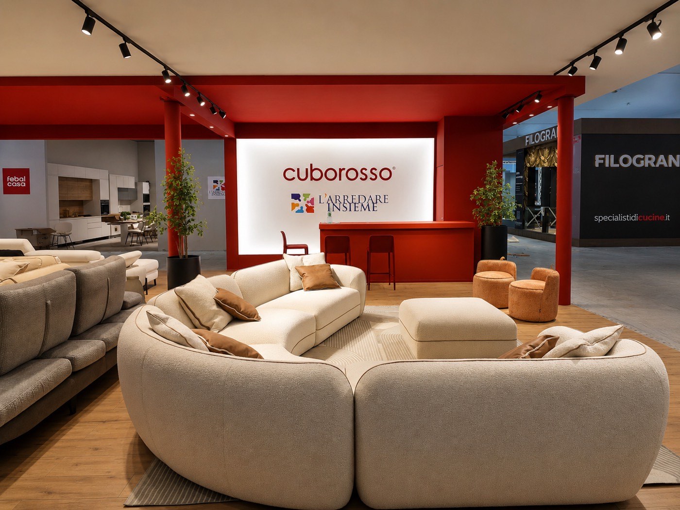 Cuborosso — area living