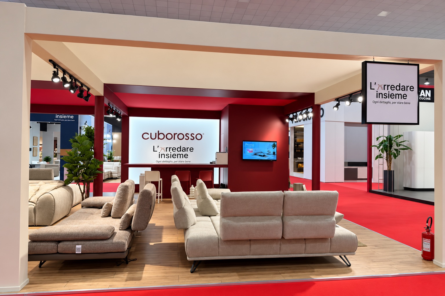Stand Cuborosso · Fiera del Levante 2026